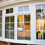 Hybrid aluminum and uPVC window
