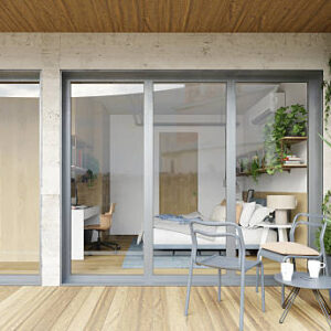 Lift-and-slide door by Euro Windows